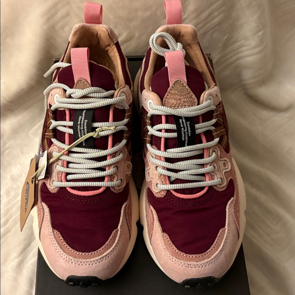 NWT Flower Mountain Yamano 3 Sneaker in Light Rose - Picture 7 of 15